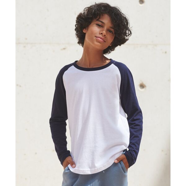 Kids long sleeve baseball T Thumbnail