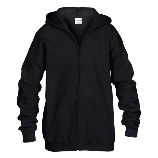 Gildan Kids Heavy Blend™ Zip Hooded Sweatshirt Thumbnail