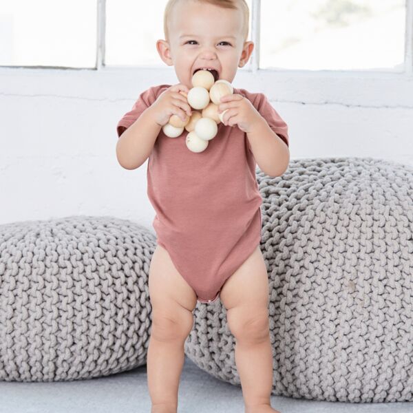 Bella Baby Tri-Blend Short Sleeve Bodysuit Thumbnail