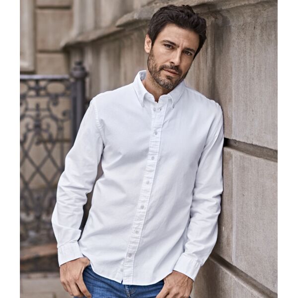 Tee Jays Perfect Long Sleeve Oxford Shirt Thumbnail