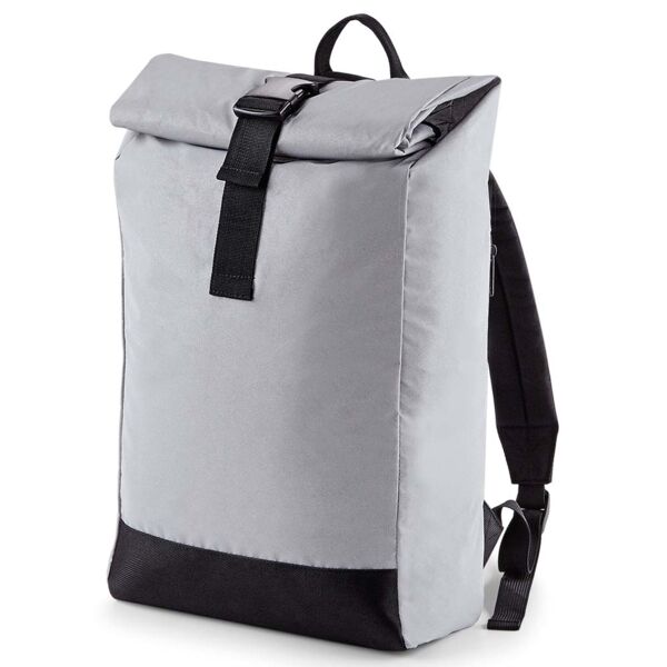 BagBase Reflective Roll-Top Backpack Thumbnail
