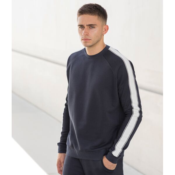 SF Unisex Contrast Raglan Sweatshirt Thumbnail