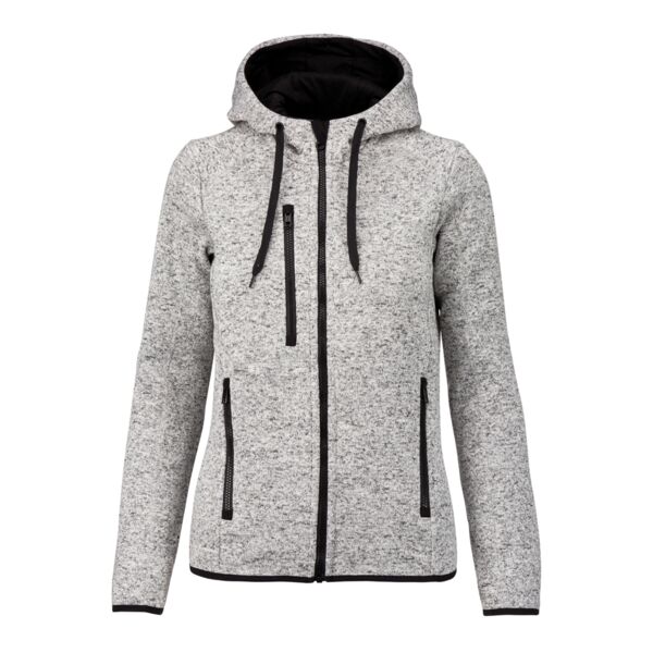 Proact Ladies Heather Hooded Jacket Thumbnail