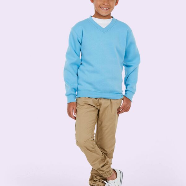 Childrens V Neck Sweatshirt Thumbnail
