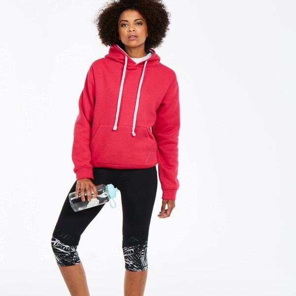 Contrast Hooded Sweatshirt Thumbnail