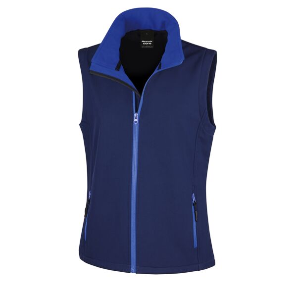 Women's printable softshell bodywarmer Thumbnail