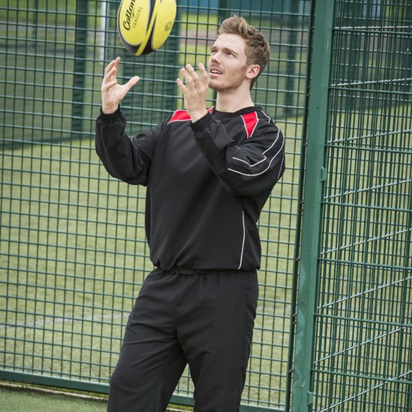 Crew neck warm-up drill top Thumbnail